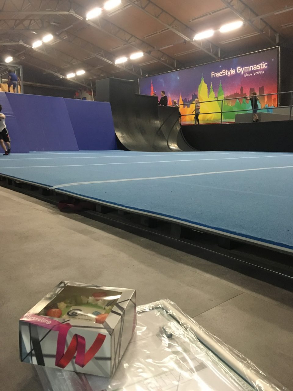 Taart met Freestyle Gymnastic